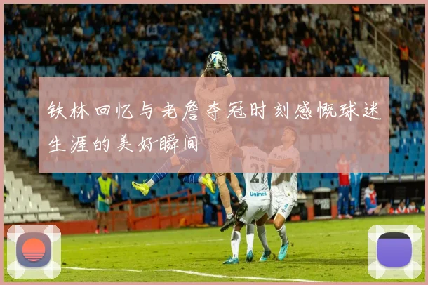 铁林回忆与老詹夺冠时刻感慨球迷生涯的美好瞬间